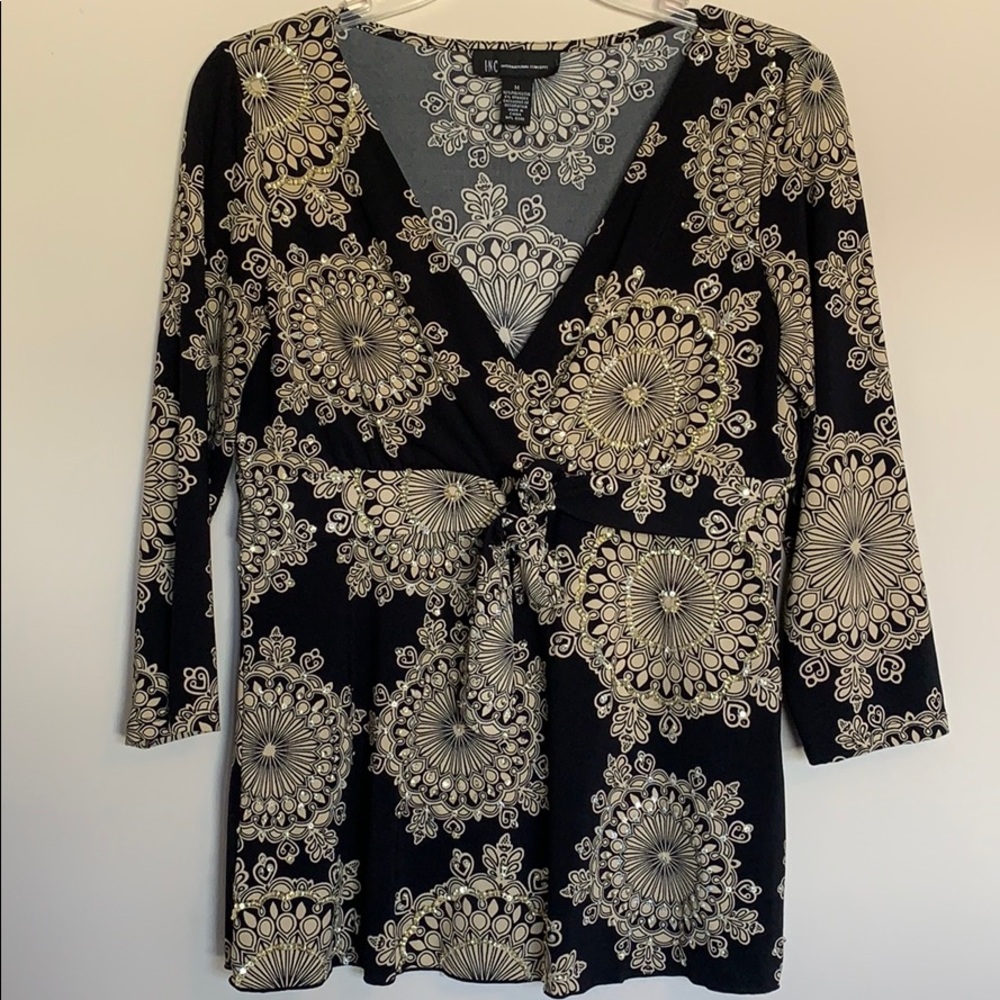 INC SEQUIN TOP